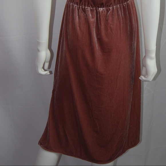 NWT Violetta Velvet Midi Dress Sz M - Picture 5 of 6